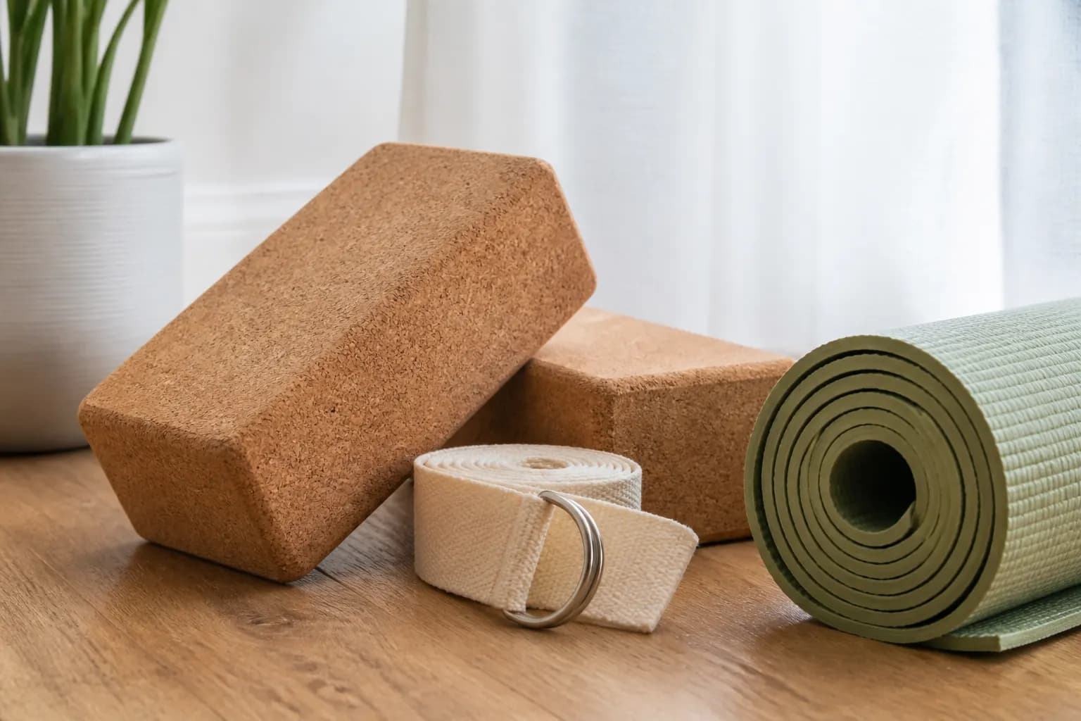 Blocs et accessoires pour yin yoga