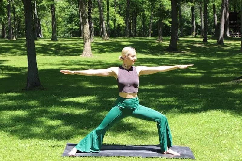 Posture du guerrier, style dynamique du vinyasa